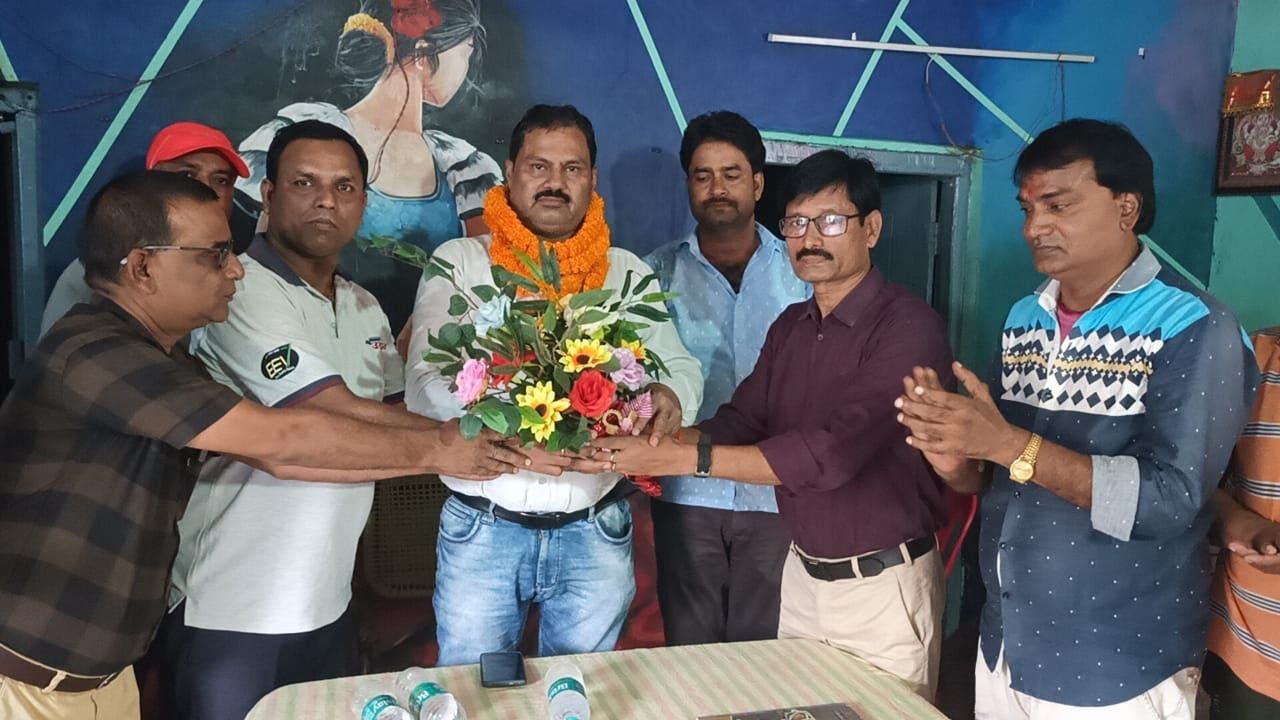 Social worker Arvind Kumar Sinha took the initiative to take the Nalanda Natya Sangh forward