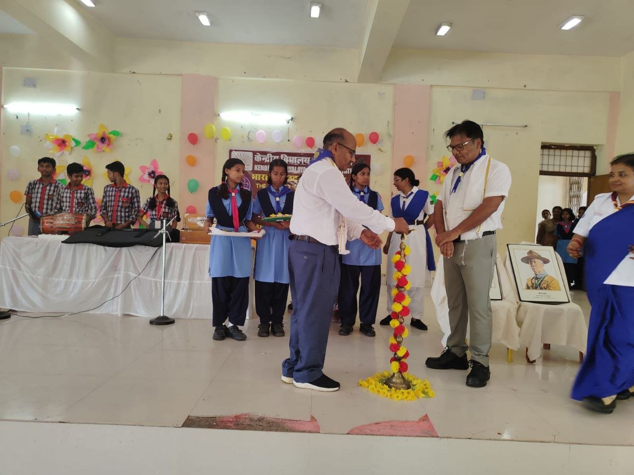 Scout-Guide Third Step Camp inaugurated at Harnaut Central School