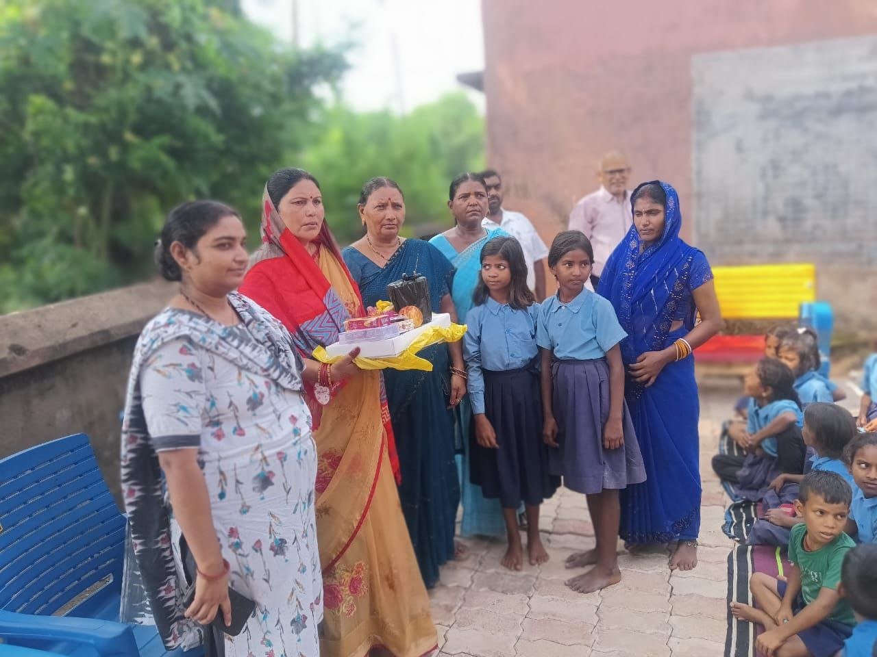 Emotional farewell and welcome ceremony organized in Manpur Primary School