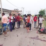 Two bike riders collided, one seriously injured