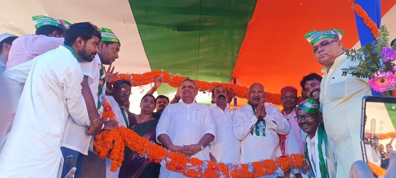 NDA workers conference in Islampur, minister lashed out at opposition