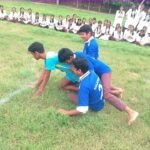 Kho-kho and Kabaddi competitions organized on National Sports Day at Saint Paul English School