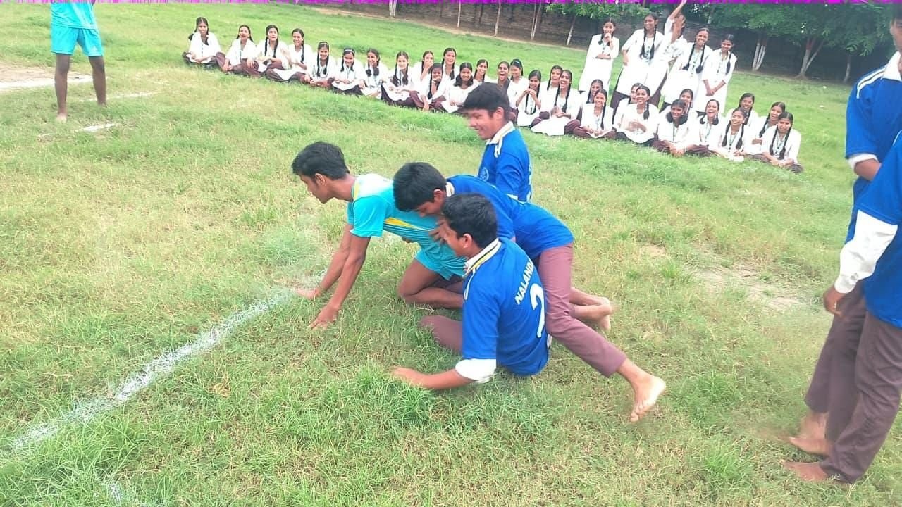 Kho-kho and Kabaddi competitions organized on National Sports Day at Saint Paul English School