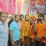 Danish Malik visited Durga Puja pandals, met people and inquired about their problems.
