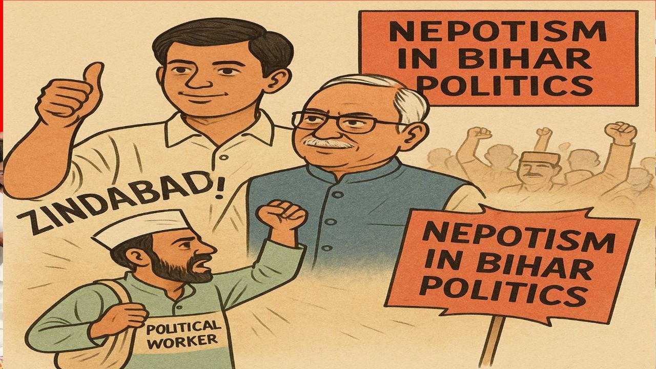 Dynasty politics dominates Bihar politics, the role of party workers is again in question.