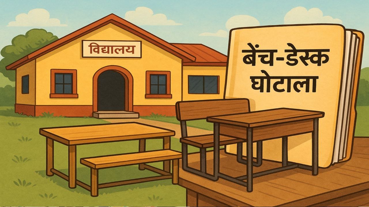 Dekpura school bench-desk scam: action taken against clerk, investigation report pending