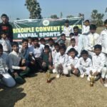 Annual sports function concluded with great enthusiasm at Disciple Convent School, Silav.
