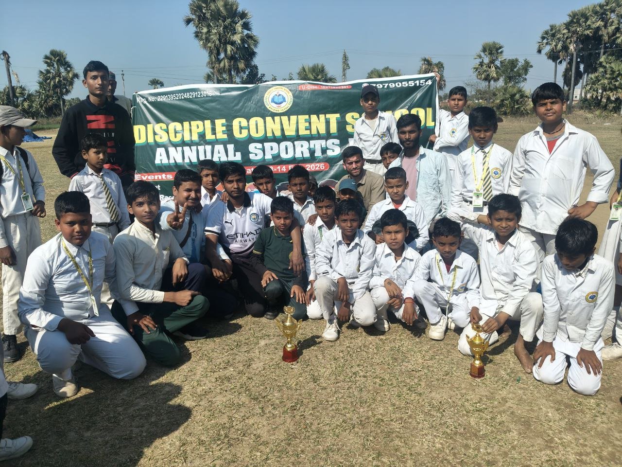 Annual sports function concluded with great enthusiasm at Disciple Convent School, Silav.