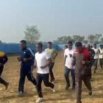 Through the marathon race, the police gave the assurance of unity, trust and security.