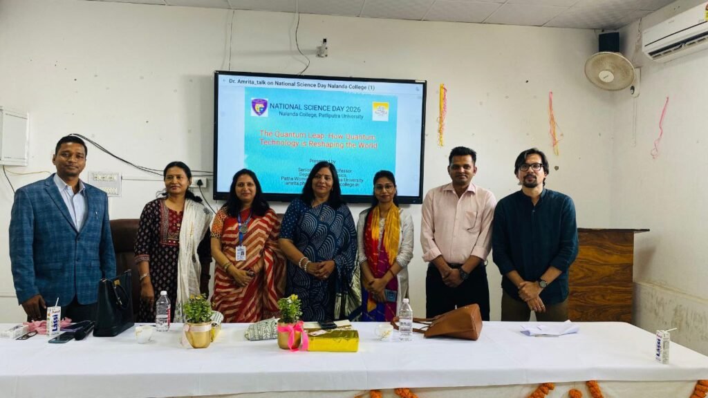 Innovation resonated at Nalanda College on National Science Day, with 150 students presenting models and posters.