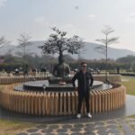 Union Minister Kiren Rijiju praised tourism development during his visit to Rajgir.