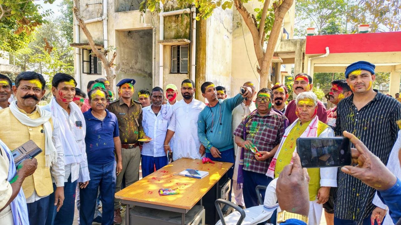 Message of harmony on Holi, important meeting of peace committee in Ben police station