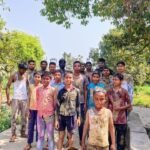 Holi was celebrated with harmony and brotherhood with the Huddang group in Rannu Bigha.