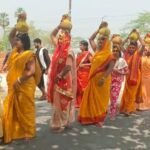 Grand 'Kalash Yatra' of 251 Devotees in Sartha Panchayat; 'Akhand Kirtan' Begins Today
