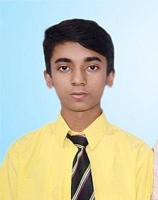 Amritesh Rajdeep, a student from Shyam Nagar, secured 96 percent marks in the CBSE Class 10 examinations.