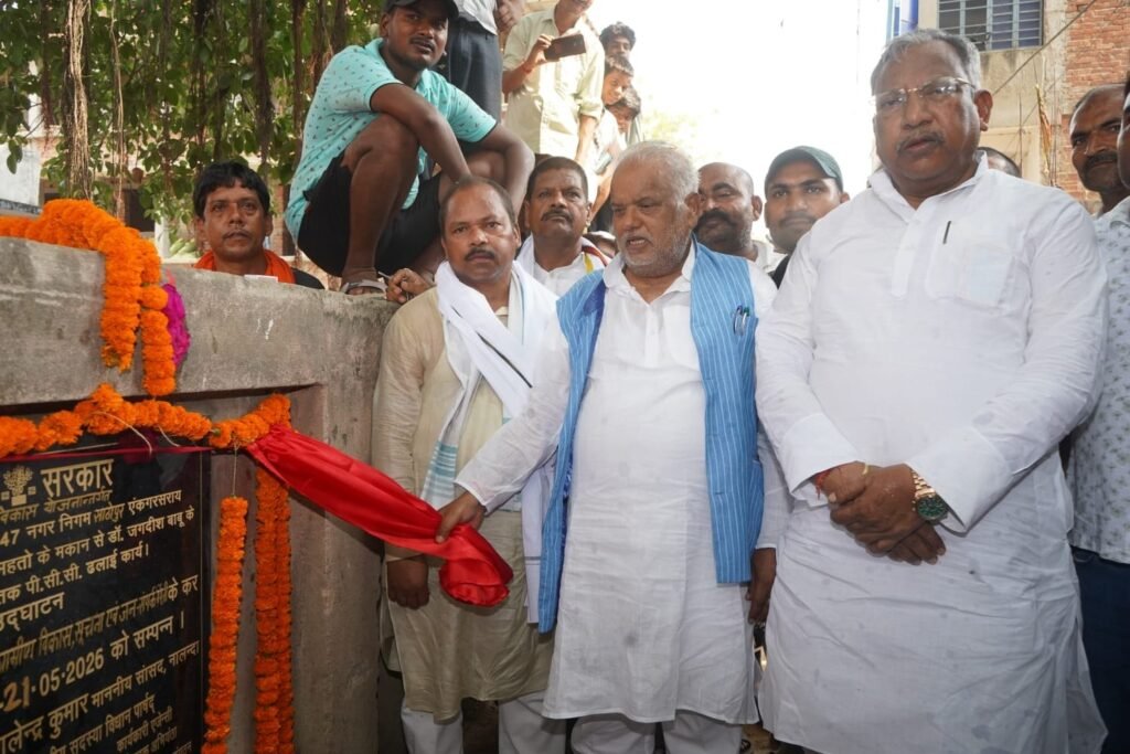 Development Schemes Are Transforming the Face of Bihar, Says Minister Shravan Kumar.