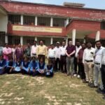 Newly selected headmaster Jainendra Kumar joined Higher Secondary School Onda.