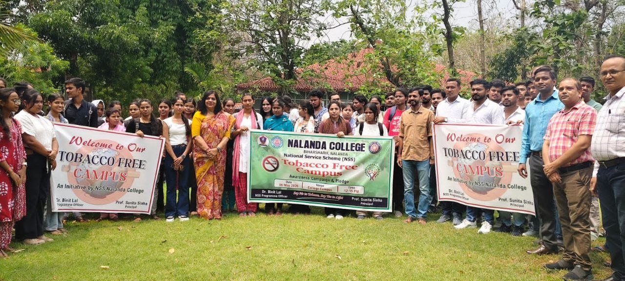 Students at Nalanda College took a collective pledge to build a tobacco-free society.