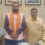 Samrat Chaudhary's felicitation ceremony at Bapu Sabhagar in Patna on June 15.