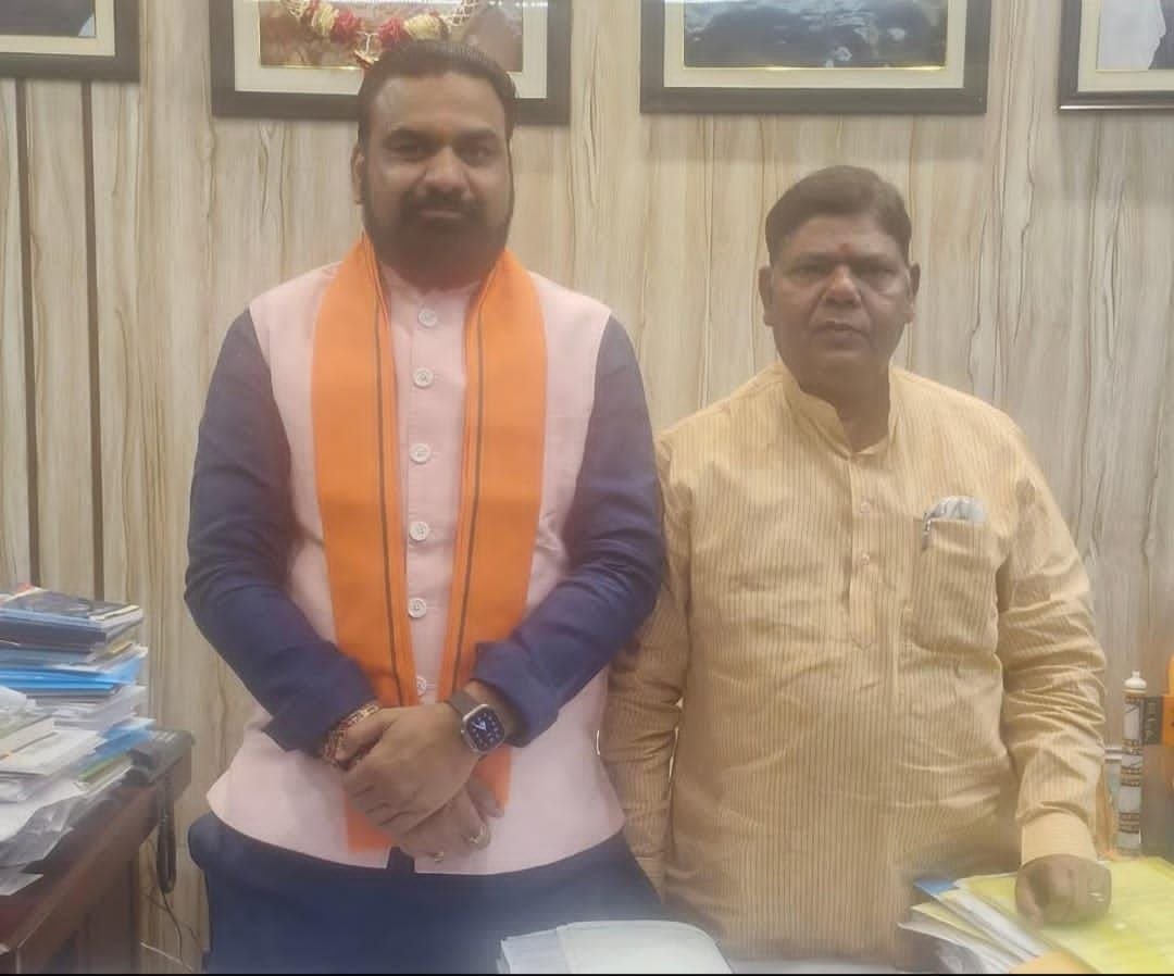 Samrat Chaudhary's felicitation ceremony at Bapu Sabhagar in Patna on June 15.