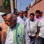 Minister Shravan Kumar Arrives in Hariompura, Consoles Bereaved Family