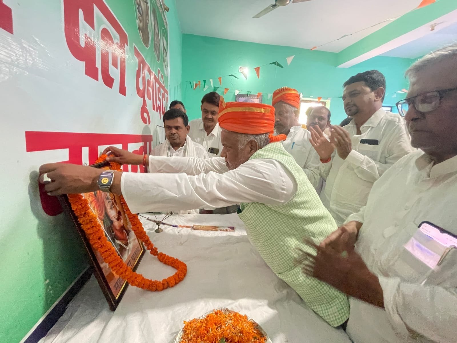 Maharana Pratap Jayanti Celebrated at JD(U) Office; Minister Shravan Kumar Delivers Inspiring Message to Youth