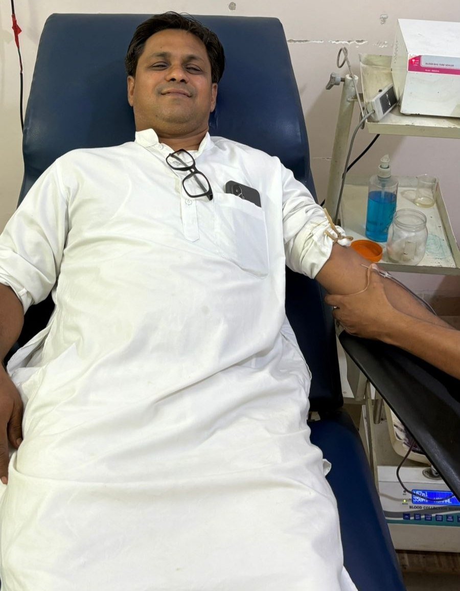 Lives Saved Through Nalanda Blood Group's Initiative; Hamid Donates Blood for the Tenth Time