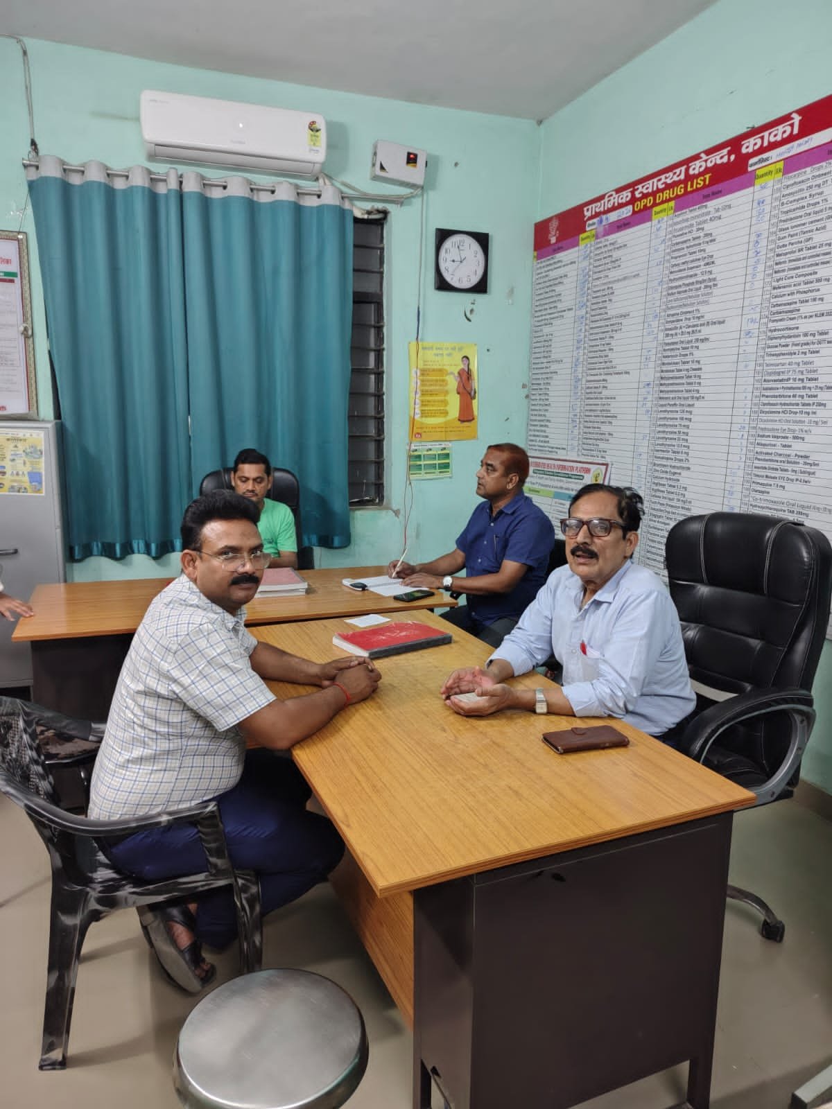 Civil Surgeon goes on night inspection, reviews hospital arrangements