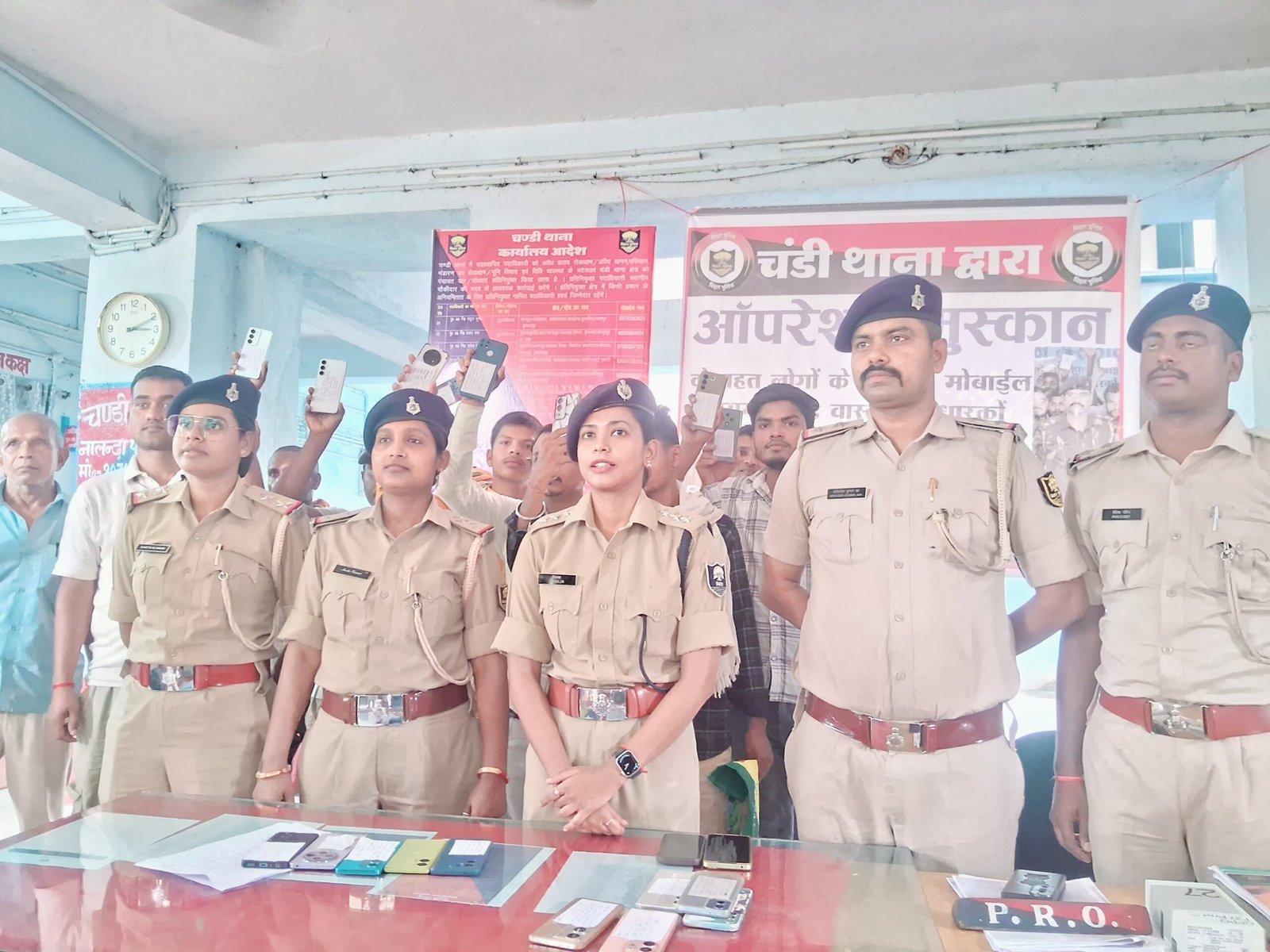 Chandi police station brought happiness back to 22 families through Operation Muskaan.