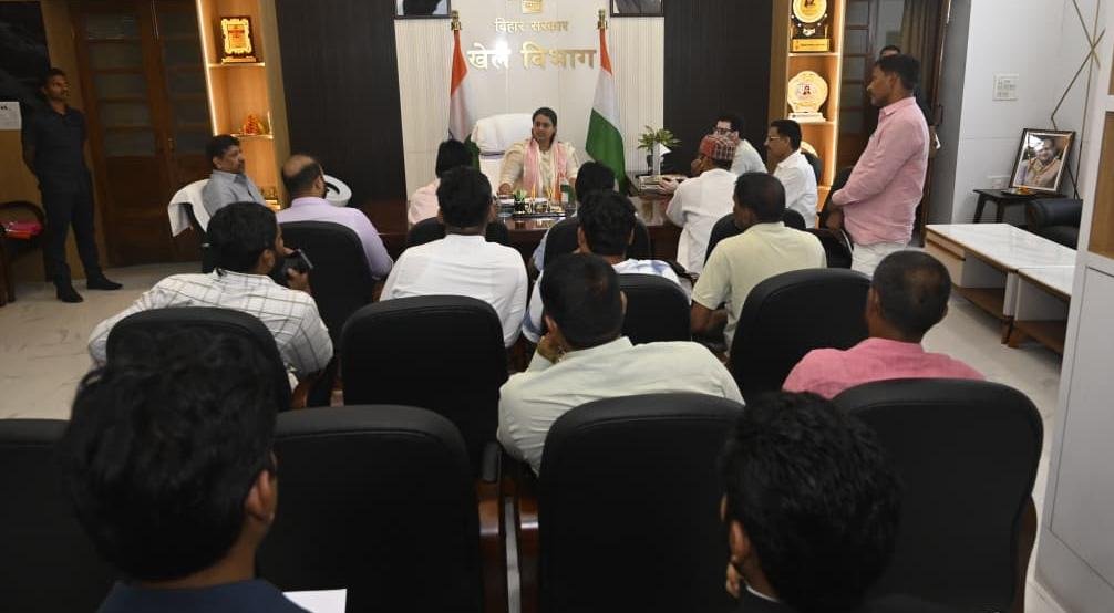 Sports Department's special emphasis on ground monitoring, sports infrastructure and quality of Eklavya centres