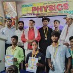 Origin Physics Classes organised a talent award ceremony, where meritorious students were honoured.