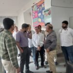 Surprise inspection of Kalyan Bigha Referral Hospital, expressed concern over dilapidated building