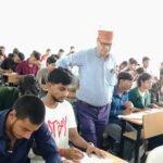 The second day of the undergraduate semester-2 examination concluded peacefully at T.S. College, Hisua.