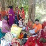 Women's faith in Vat Savitri Puja, circumambulating the banyan tree, prays for the long life of their husbands.