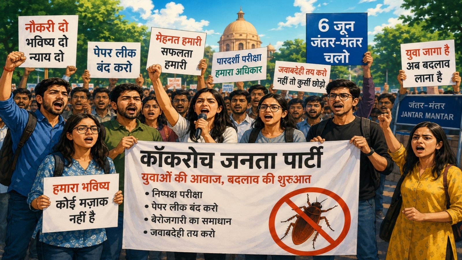 Cockroach Janata Party: A call from the youth or simmering discontent against the system?