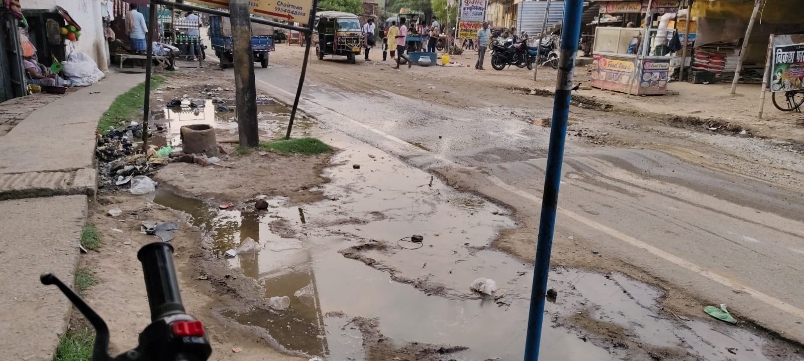 Pipeline leak poses threat to road; villagers' resentment grows.