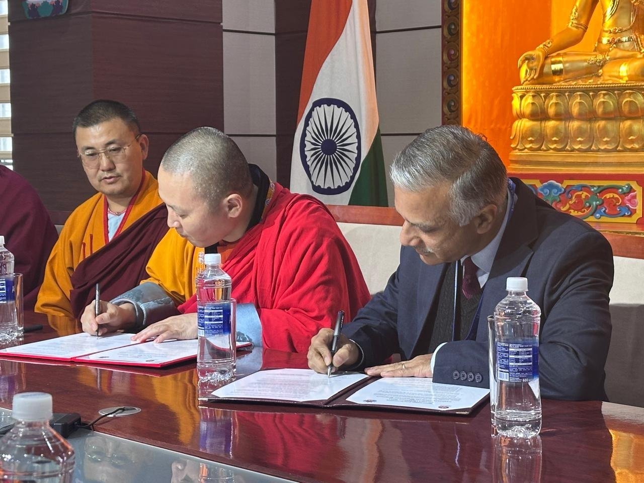 Major initiative by Nalanda University in Mongolia; academic ties to be strengthened through two international agreements.