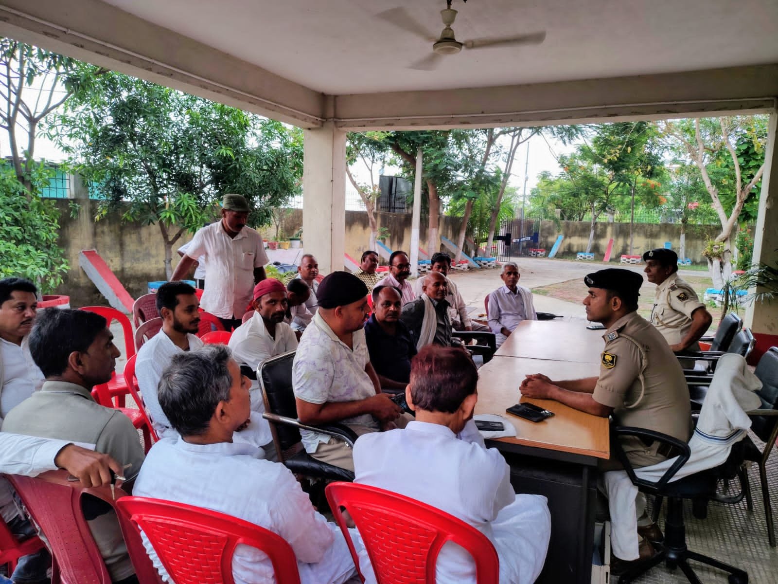 Call to celebrate Muharram in a harmonious atmosphere, peace committee meeting held at Ben police station