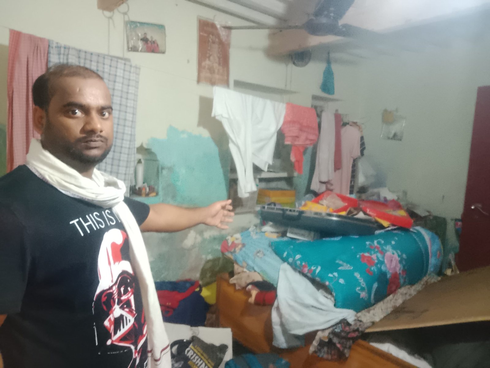 Thieves raided a locked house in Harnaut, broke 8 locks and made away with cash and jewellery worth Rs 51.50 lakh.