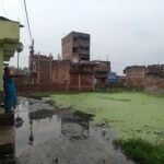 Panchsheel Nagar has been submerged for 20 days, and the lack of roads and drains has increased the risk of infectious diseases.