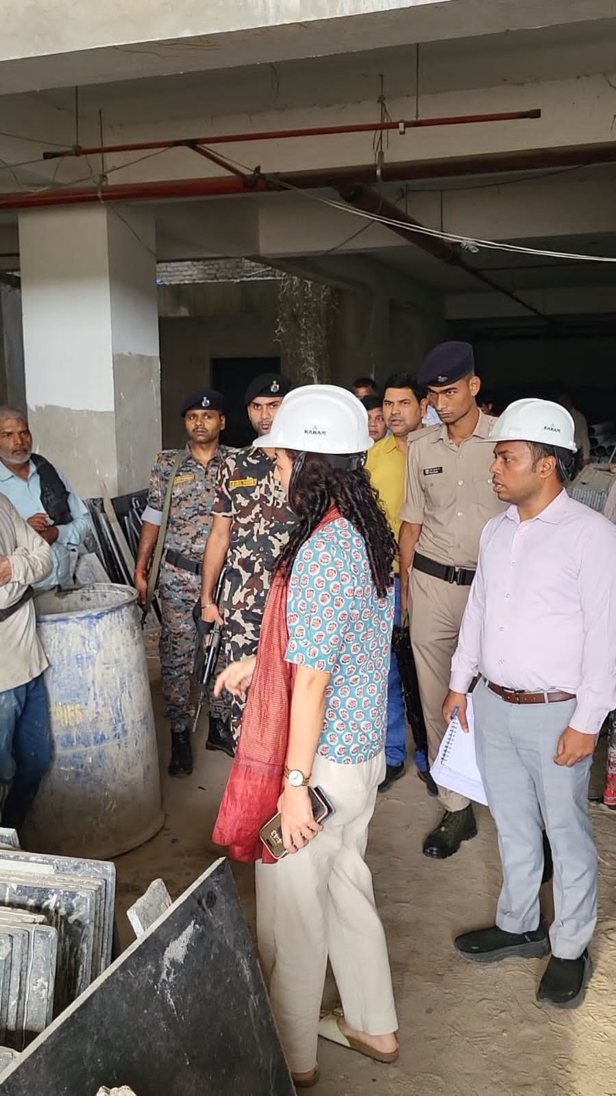 DM strict on Sadar Hospital accident: inspected the under-construction building, formed an investigation committee, sought report by July 3