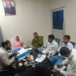 Questions were raised on the seating arrangement in the committee meeting of Harnaut Nagar Panchayat, important discussions were also held on development plans.