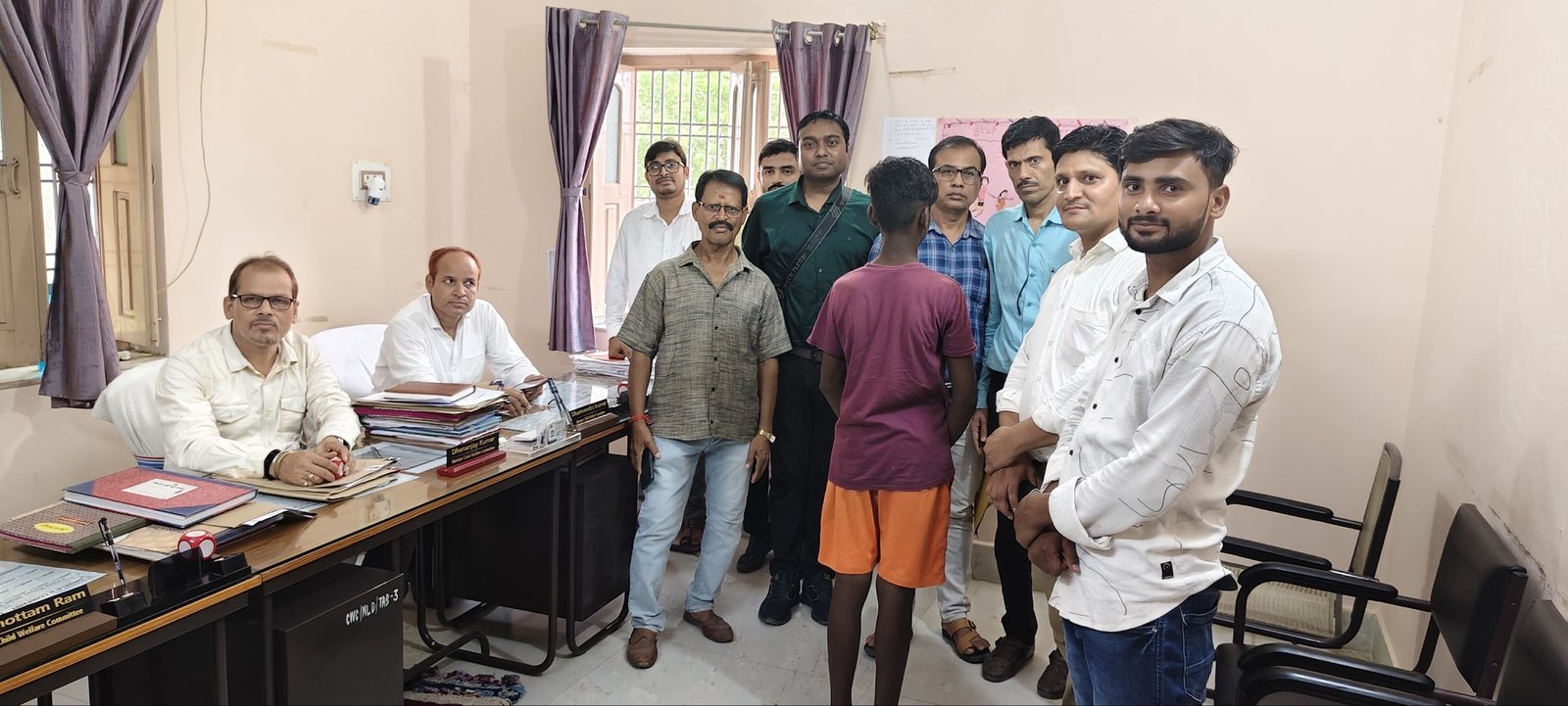 Major action by the Labour Department in Bihar Sharif; child labourers rescued during a raid; preparations underway to file an FIR against the employer.