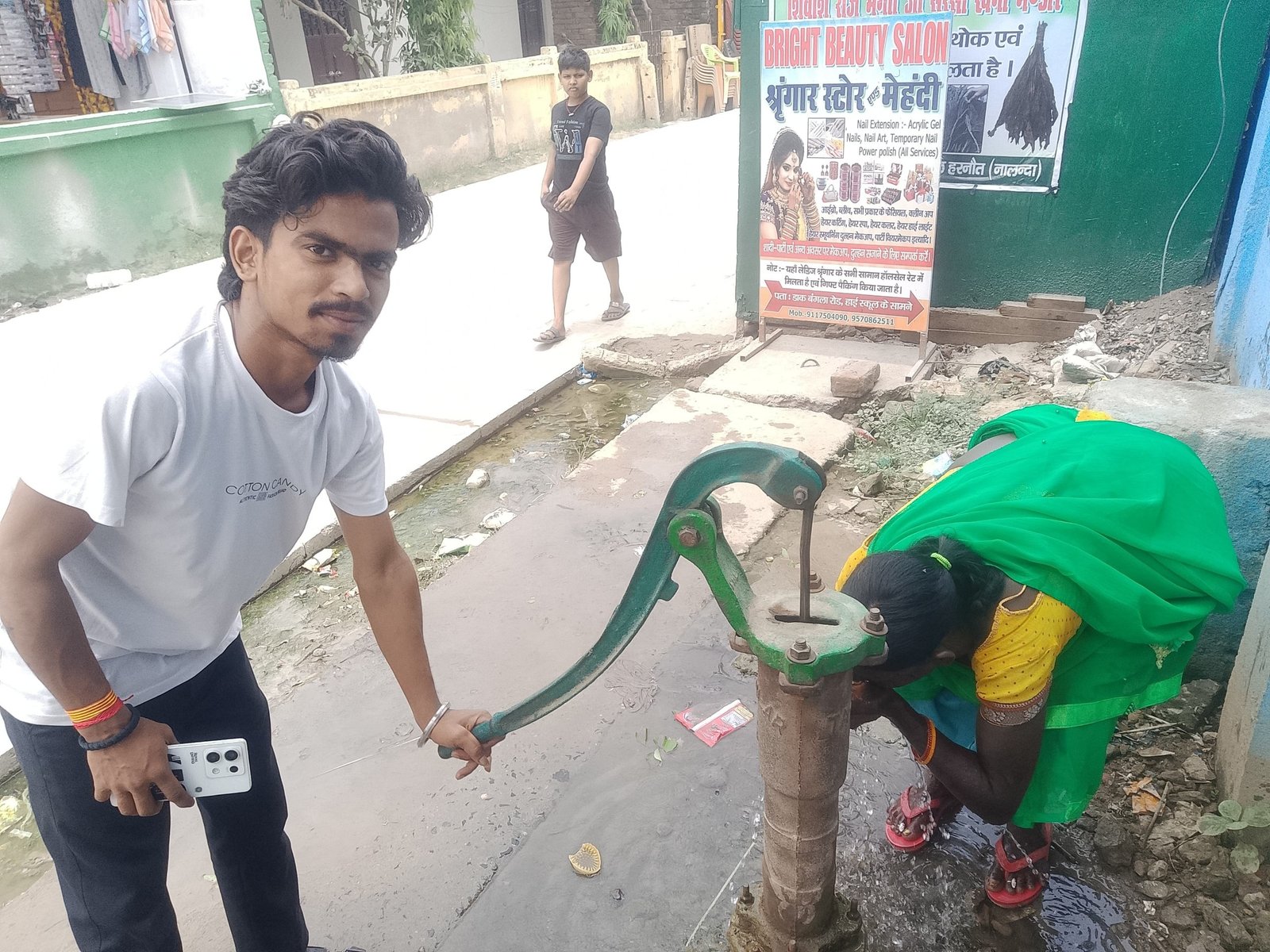 Groundwater level improves in Harnaut due to continuous rainfall; over 2,900 handpumps across 11 blocks restored.