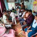 Aadhaar camp held at Saraswati Shishu Mandir; students and parents benefited from over 110 enrollments and updates.