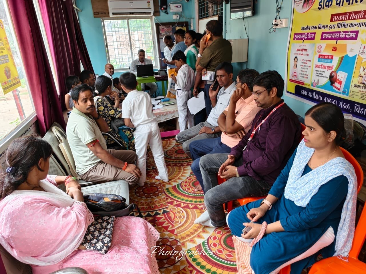 Aadhaar camp held at Saraswati Shishu Mandir; students and parents benefited from over 110 enrollments and updates.