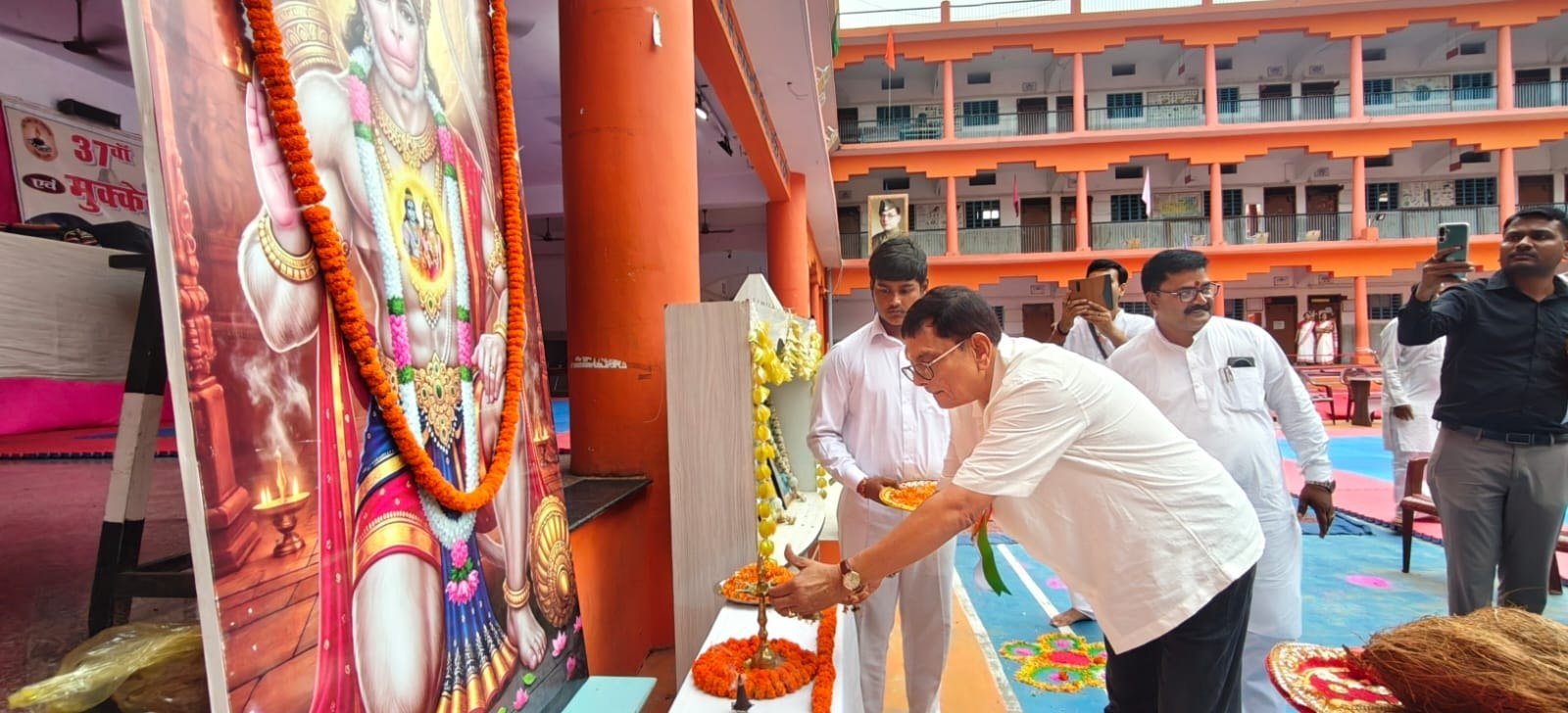 Grand inauguration of the 37th Regional Taekwondo and Boxing Competition in Rajgir; 300 athletes participating.
