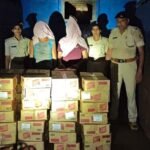 Major action by Jehanabad Police: 822 liters of foreign liquor recovered from truck, two smugglers arrested