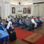 The Governor met Scouts and Guides students at Raj Bhavan and gave a message on nation building.