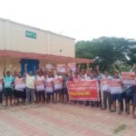 Railway workers raise their voice in Hareka, demand for old pension and salary hike intensifies